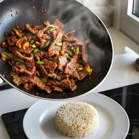 Tumis Daging Sapi Bumbu Kecap Pedas by Meta AI