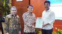 Wakil Menteri Agraria dan Tata Ruang/Kepala Badan Pertanahan Nasional (ATR/BPN) Raja Juli Antoni melakukan junjungan ke Batam, Kamis (19/1/2023). (Foto: Istimewa).