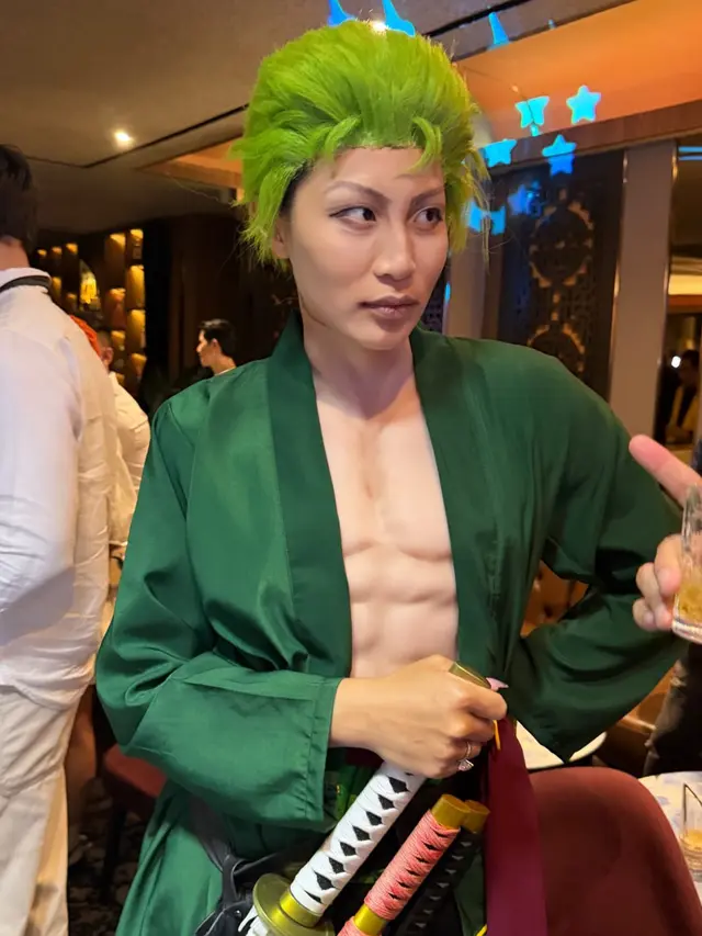 Patricia Gouw saat Ulang Tahun Maxime Bouttier Bertema Anime. [@sigiwimala]