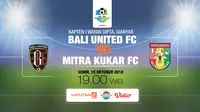 Bali United vs Mitra kukar FC
