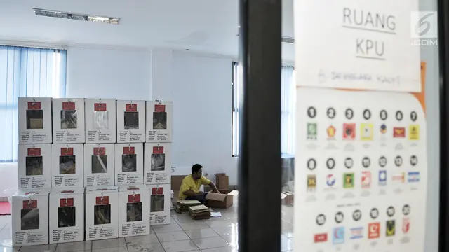 Penyimpanan Logistik Pemilu 2019 Pasca Pencoblosan