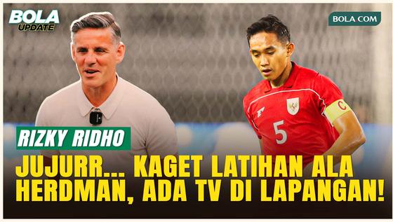 Rizky Ridho Kaget, Latihan Timnas Era John Herdman Pakai TV di Lapangan, Taktik Makin Gahar!