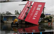 FOTO: Ganasnya Topan Koinu Menyapu Taiwan, Satu Tewas dan 304 Orang Luka-Luka