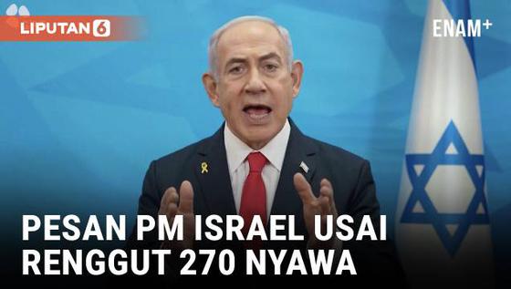 VIDEO: Pesan PM Israel Setelah Tewaskan 270 Warga Lebanon dalam Serangan Udara