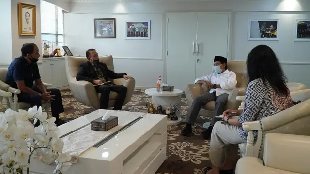 Pertemuan PSSI dengan Menpora