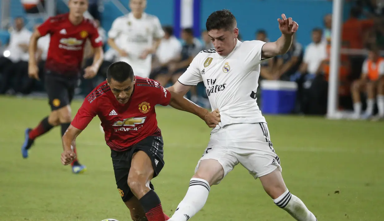 Penampilannya di laga ICC 2018 membuatnya pantas bertahan di Santiago Bernabeu. Kini ia menjadi pilar penting di bawah arahan Santiago Solari. (AFP/Rhona Wise)