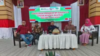 Sosialisasi program BP Jamsostek di Sulawesi Selatan. (Liputan6.com/ Ist)