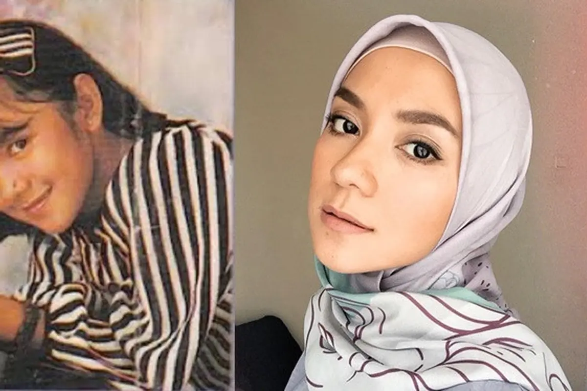 6 Transformasi Enno Lerian, dari Penyanyi Cilik Sampai Cantik Berhijab