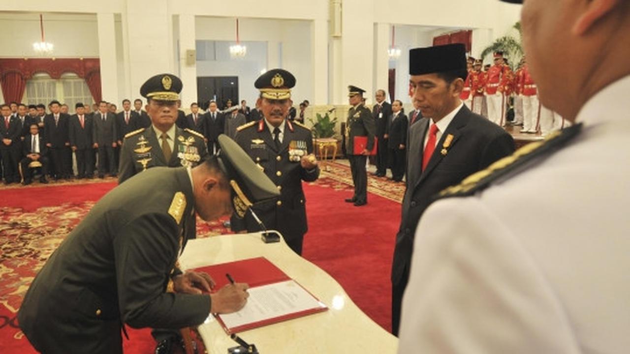 Jenderal Gatot Nurmantyo resmi jabat Panglima TNI