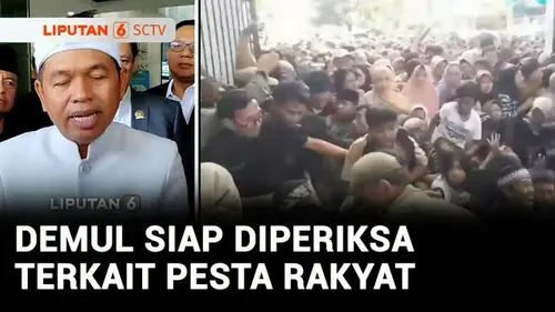 VIDEO: Soal Insiden Pesta Rakyat, Dedi Mulyadi Siap Diperiksa Polisi