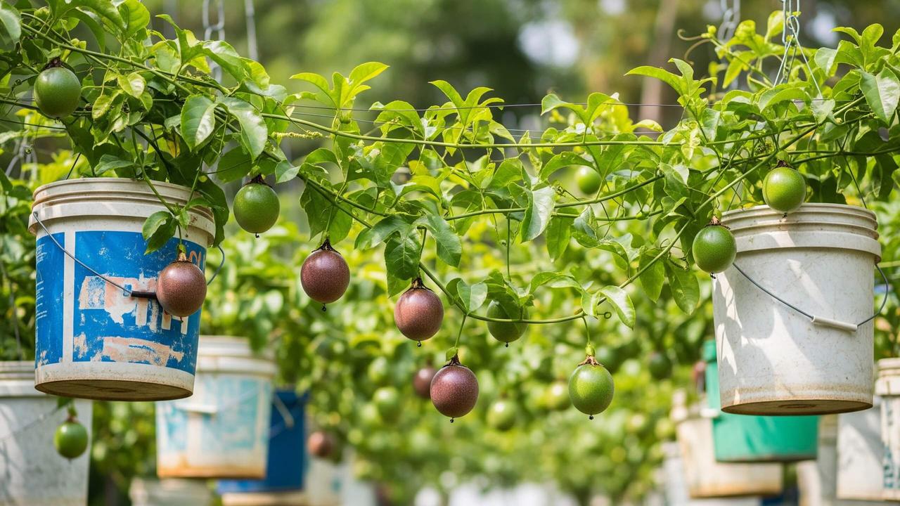 Tanaman Rambat yang Cocok Dibuat Kebun Gantung dari Ember Bekas
