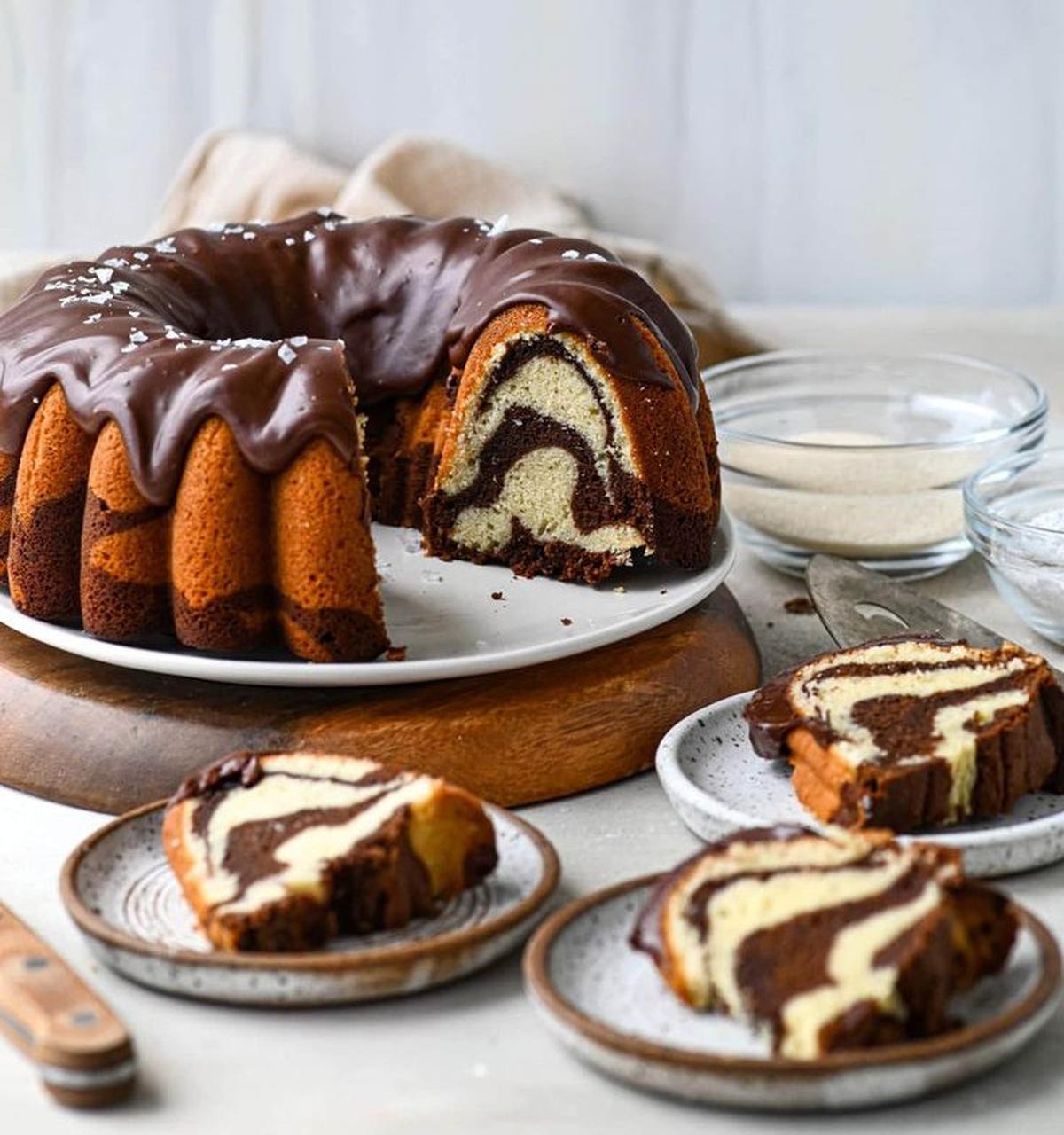 Bikin Marble Cake Tanpa Ribet! Coba 4 Resep Sederhana yang Dijamin Bikin Ketagihan