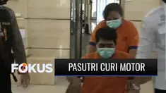 Polisi dari Polresta Banyuwangi, Jawa Timur, membekuk pasangan suami istri pencuri kendaraan bermotor. Selama beraksi, pasangan tersebut telah berhasil menggasak 50 sepeda motor.