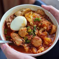 Seblak jeletet murni, Pademangan, Jakarta Utara. (Sumber Foto: godzillatummy/Instagram)