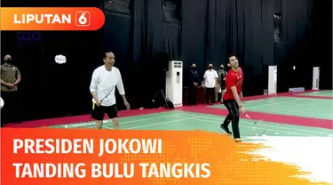 Presiden Joko Widodo bertemu dengan tim bulu tangkis Indonesia yang kembali meraih Piala Thomas. Presiden juga menyempatkan diri bermain bulu tangkis melawan tim Piala Thomas Indonesia.