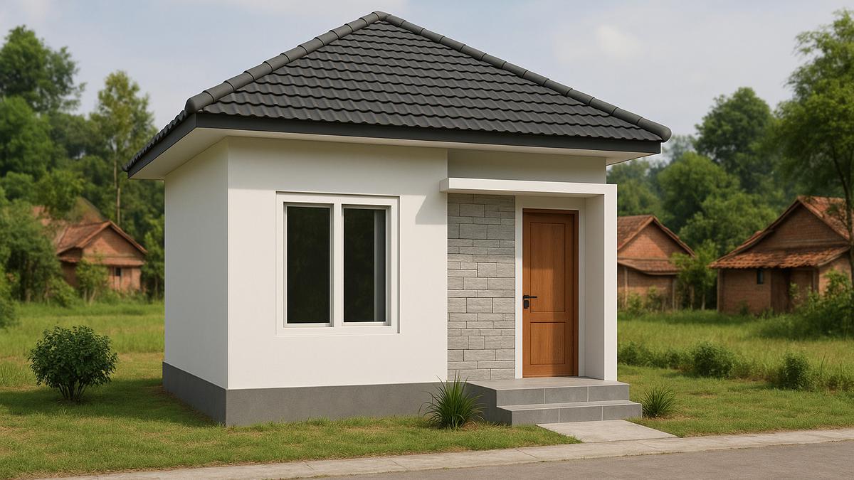 7 Desain Rumah Minimalis 6x6 di Desa, Sederhana Tapi Estetik