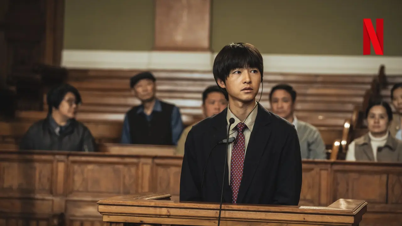 Song Joong Ki dalam film My Name Is Loh Kiwan. (Netflix via Soompi)