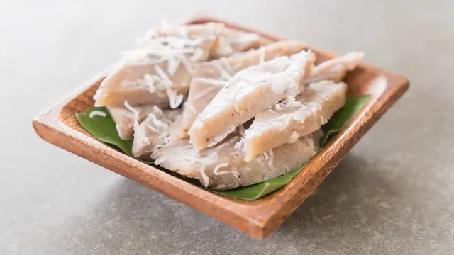 Singkong Rebus Fla Susu Keju