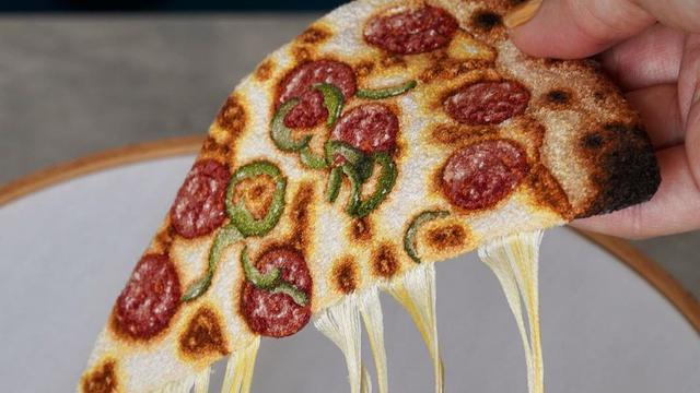 Seniman Ini Ciptakan Sulaman Makanan yang Unik, 6 Hasilnya Bak Sungguhan