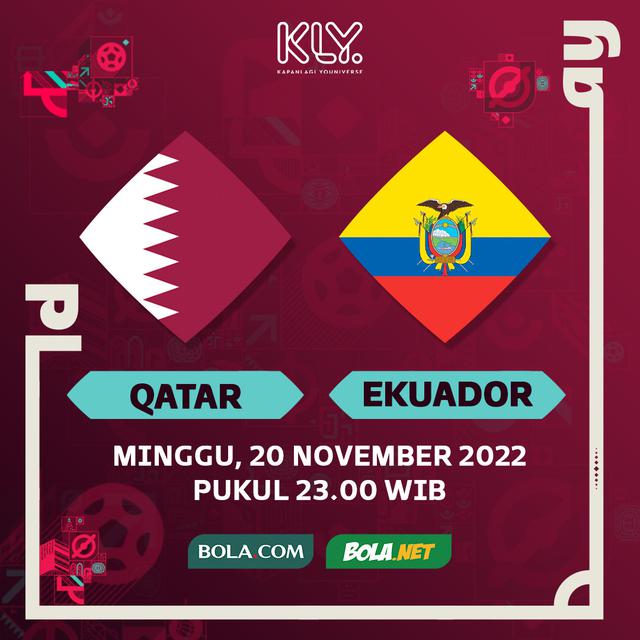 Piala Dunia 2022 - Qatar Vs Ekuador
