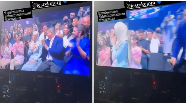 Setahun Vakum, Ini 6 Potret Lesti Kejora Sabet 4 Penghargaan di SCTV Music Awards 2023