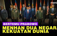 VIDEO: Menhan 2 Negara Adidaya Dunia Sampai Temui Prabowo, Khusus Bahas ini