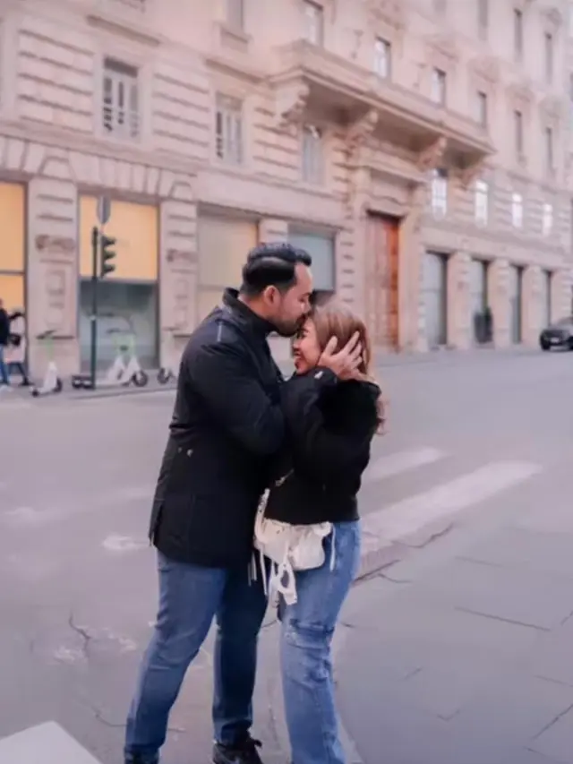 10 Potret Mesra Kiky Saputri dan Suami Honeymoon di Eropa, Didoakan Segera Punya Momongan