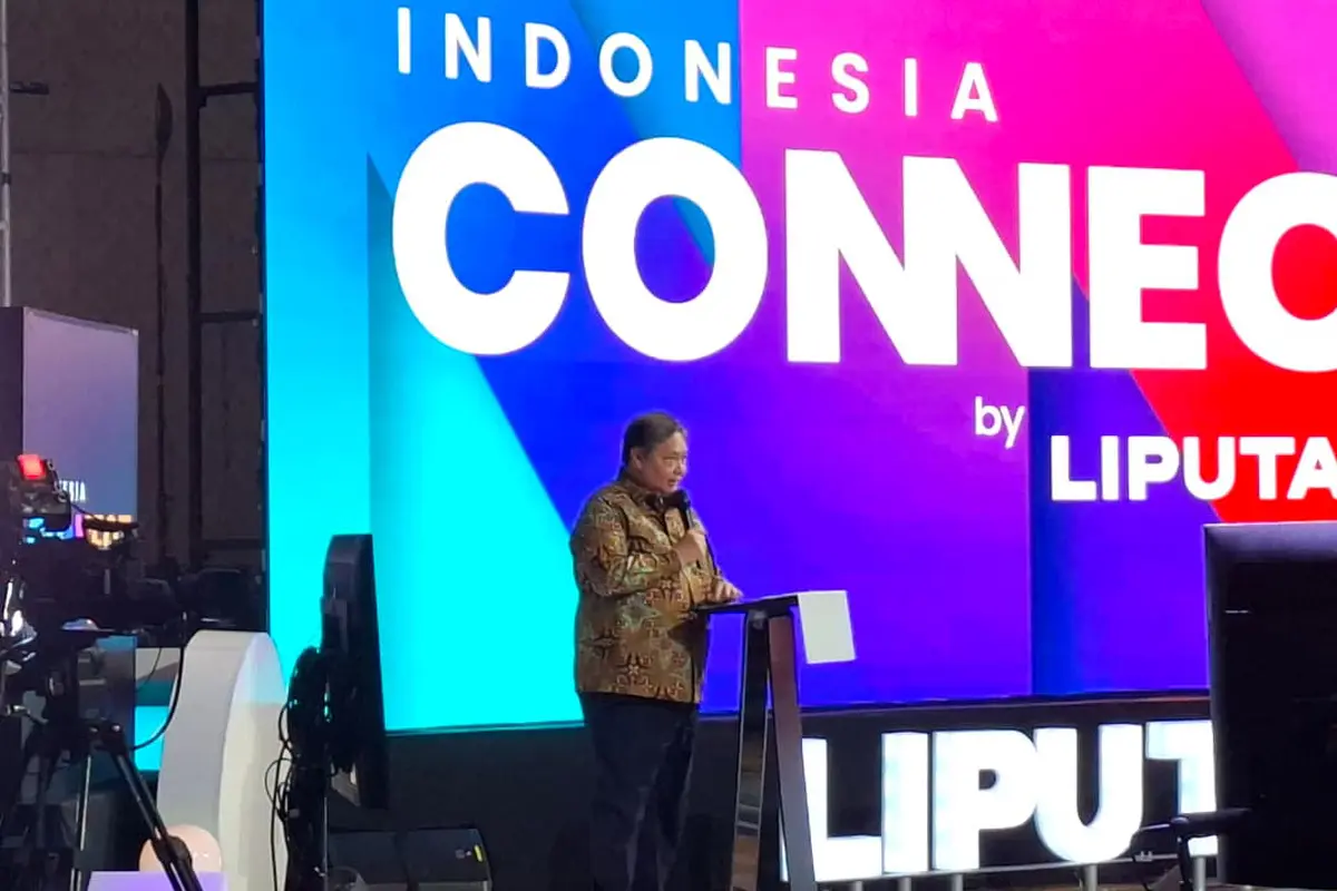 Menteri Koordinator Bidang Perekonomian, Airlangga Hartarto  dalam Indonesia Connect Outlook 2026