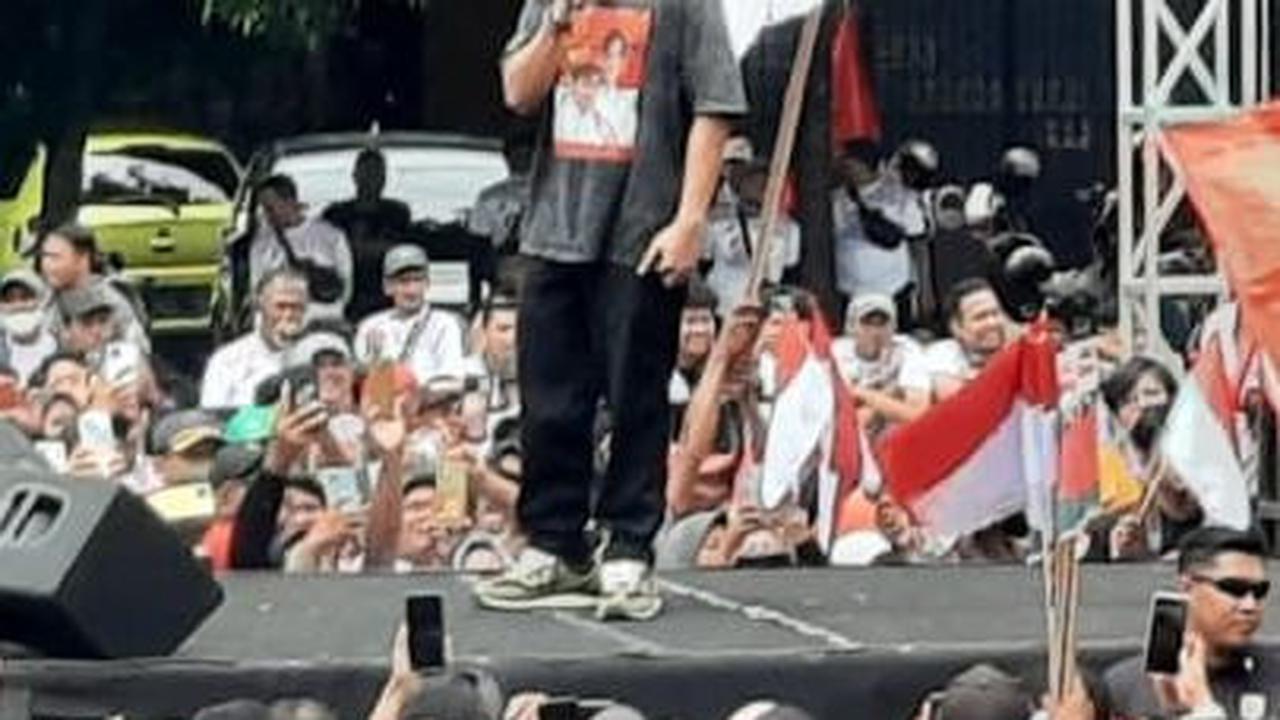 Kaesang Meringis saat Kampanye Akbar di Sidoarjo: Asam Lambungku Kumat