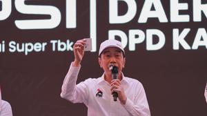 Jokowi soal Alasan Baru Pamer KTA PSI: Suka-Suka Saya