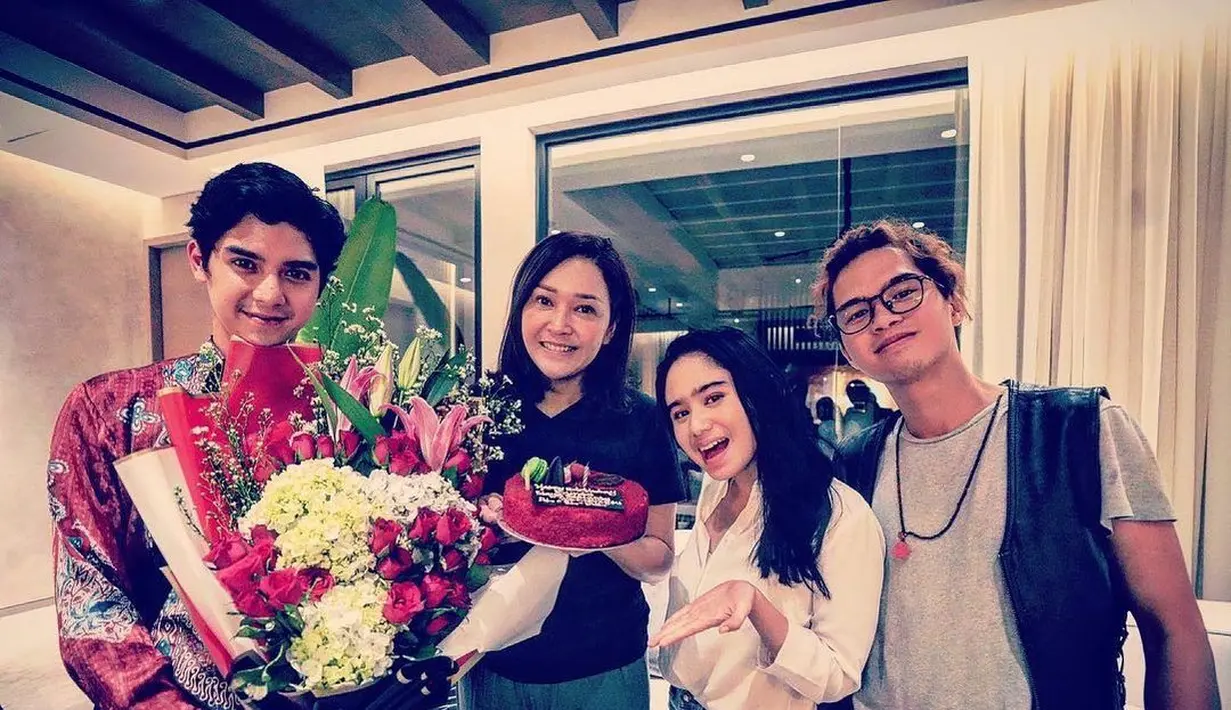 Dul Jaelani dan Maia Estianty (Instagram/duljaelani)