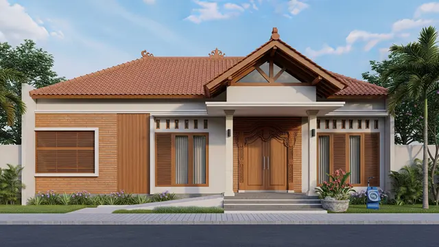 Desain Rumah Satu Lantai
