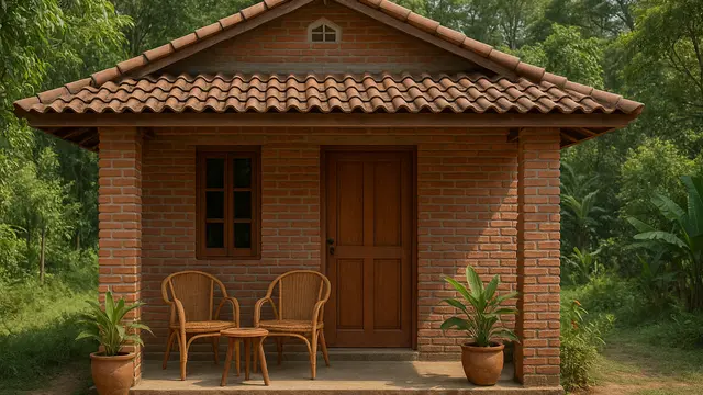 9 Inspirasi Rumah Kecil dengan Teras Mini, Cocok untuk Hunian di Kampung yang Asri