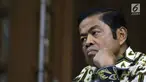 Terdakwa dugaan penerimaan suap terkait kerja sama pembangunan PLTU Riau-1, Idrus Marham saat menjalani sidang lanjutan di Pengadilan Tipikor, Jakarta, Selasa (22/1). Sidang beragendakan pemeriksaan saksi. (Liputan6com/Helmi Fithriansyah)