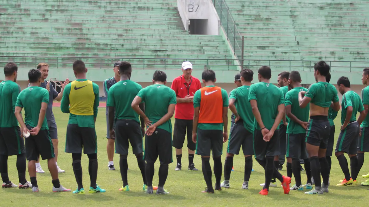 Latihan Timnas Indonesia
