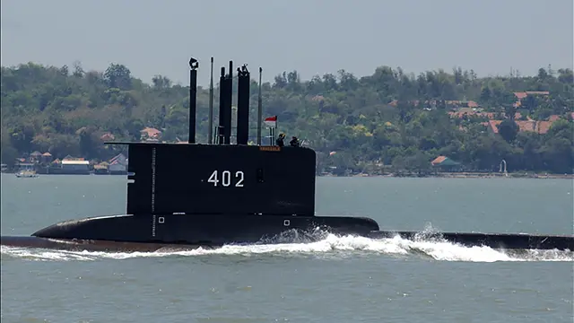 Wujud Kapal Selam KRI Nanggala-402 yang Hilang Kontak