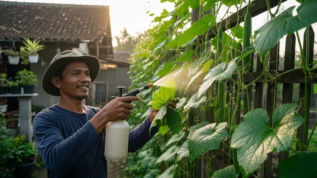 Tips Menanam Oyong di Pagar Rumah untuk Panen Berulang