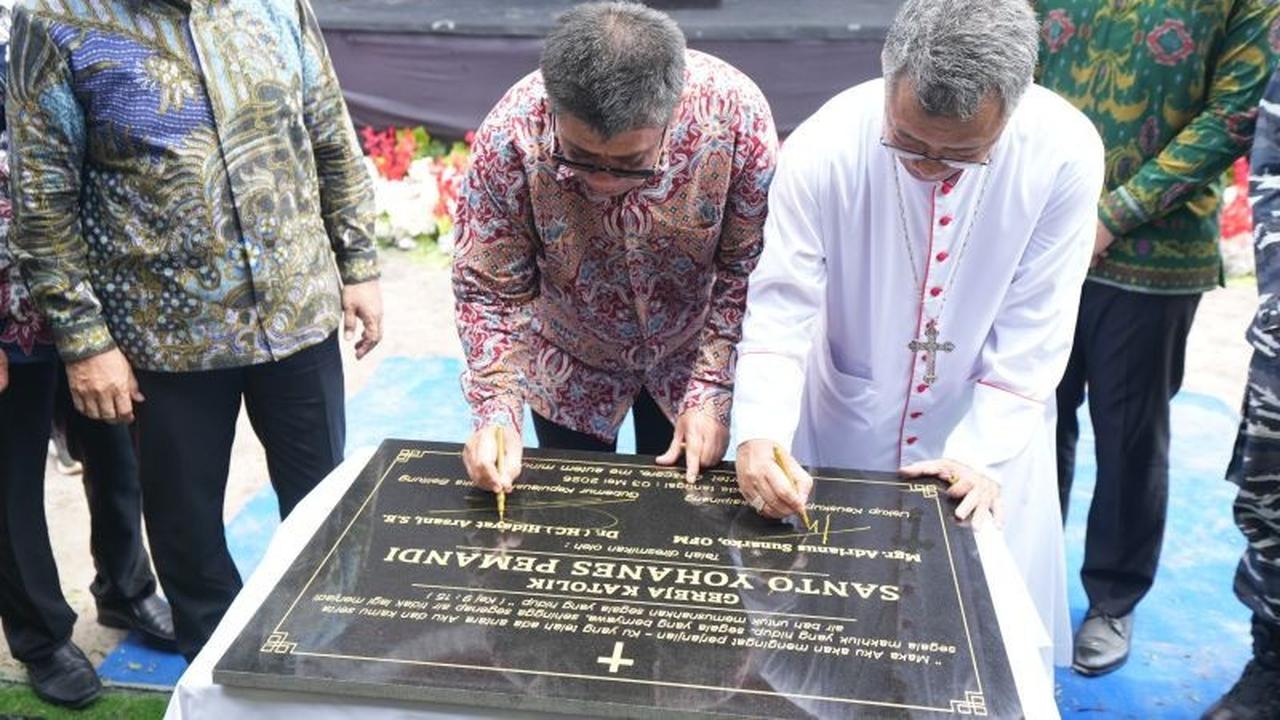 Gubernur Babel Hidayat Arsani: Gereja Ruang Dialog dan Edukasi Inklusif bagi Masyarakat