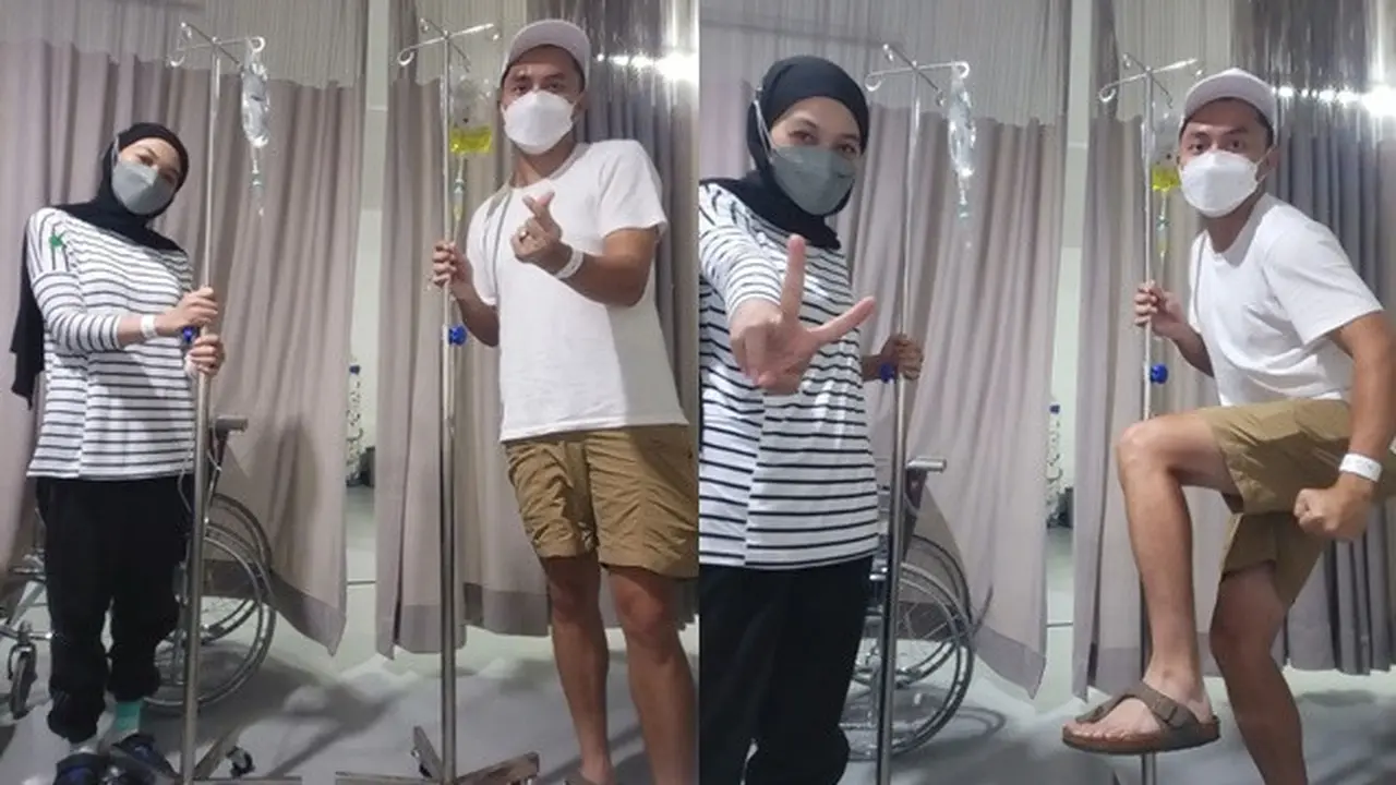 6 Potret Ananda Omesh dan Istri Sama-Sama Masuk IGD, Tulis Pesan Menyentuh