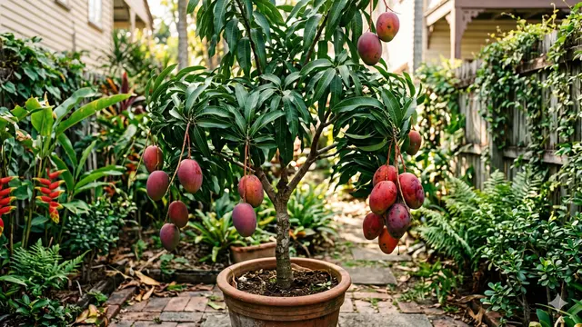 Jenis Pohon Mangga yang Tidak Tinggi (Foto: Gemini AI)