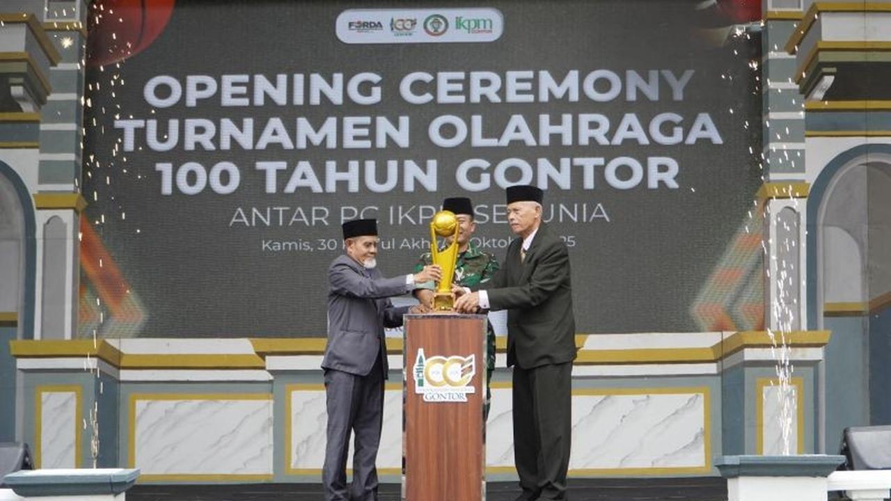 Fakta Unik: Gontor Bikin 'Piala Dunia' Sendiri, Ribuan Alumni Meriahkan Turnamen Gontor Antar-IKPM Dunia