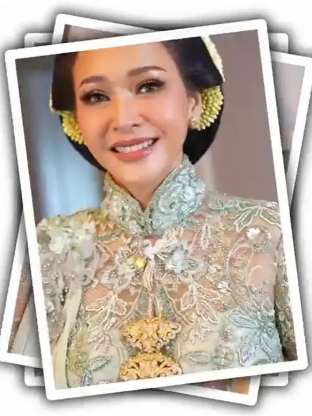 6 Potret Detail Kebaya Maia Estianty di Akad Nikah Al Ghazali, Anggun Memukau