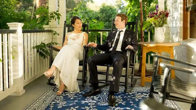 Mark Zuckerberg dan Priscilla Chan. (Instagram/ zuck)