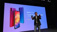 Peluncuran Redmi Note 7 di Jakarta, Kamis (21/3/2019). Liputan6.com/ Agustinus M. Damar