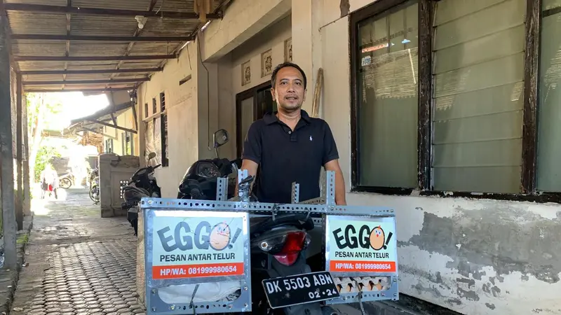 Cerita Sukses Wayan Bagiana, Wirausahawan Delivery Telur Korban PHK akibat Pandemi Covid-19