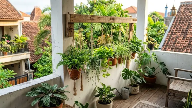 12 Inspirasi Rak Tanam Sederhana dari Kayu Bekas untuk Kebun Rumah yang Estetik