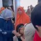 Cuplikan video Kaesang bertemu dengan Istri Anies Baswedan.