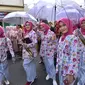 Parade Purbalingga Berkebaya dalam rangka Hari Ibu 2024. (Foto: Liputan6.com/Kominfo Purbalingga)