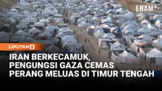 Warga Palestina di kamp pengungsian Khan Younis, Gaza, mengaku cemas atas kemungkinan perang regional yang lebih luas. Mereka khawatir penutupan perlintasan kembali terjadi dan memperburuk krisis pangan serta ekonomi yang belum pulih dari dua tahun k...