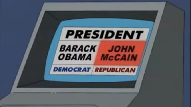 Saat suara dimasukkan, bukannya kepada Barack Obama melainkan suara masuk pada John McCain (Capture/YourFavoritesHere)